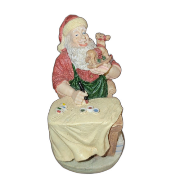 Brinns Handcrafted Collectible Santa clause figurine from 1992 - Picture 3 of 15